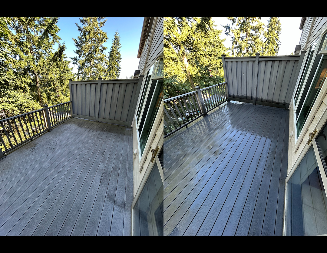 Trex Deck Cleaning in Edmonds, WA